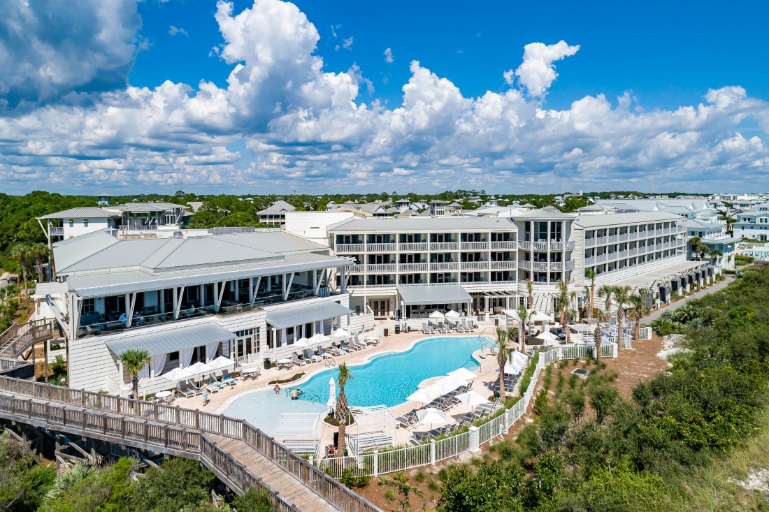 Discover the sublime comfort and unparalleled views at select 30A beach hotels.