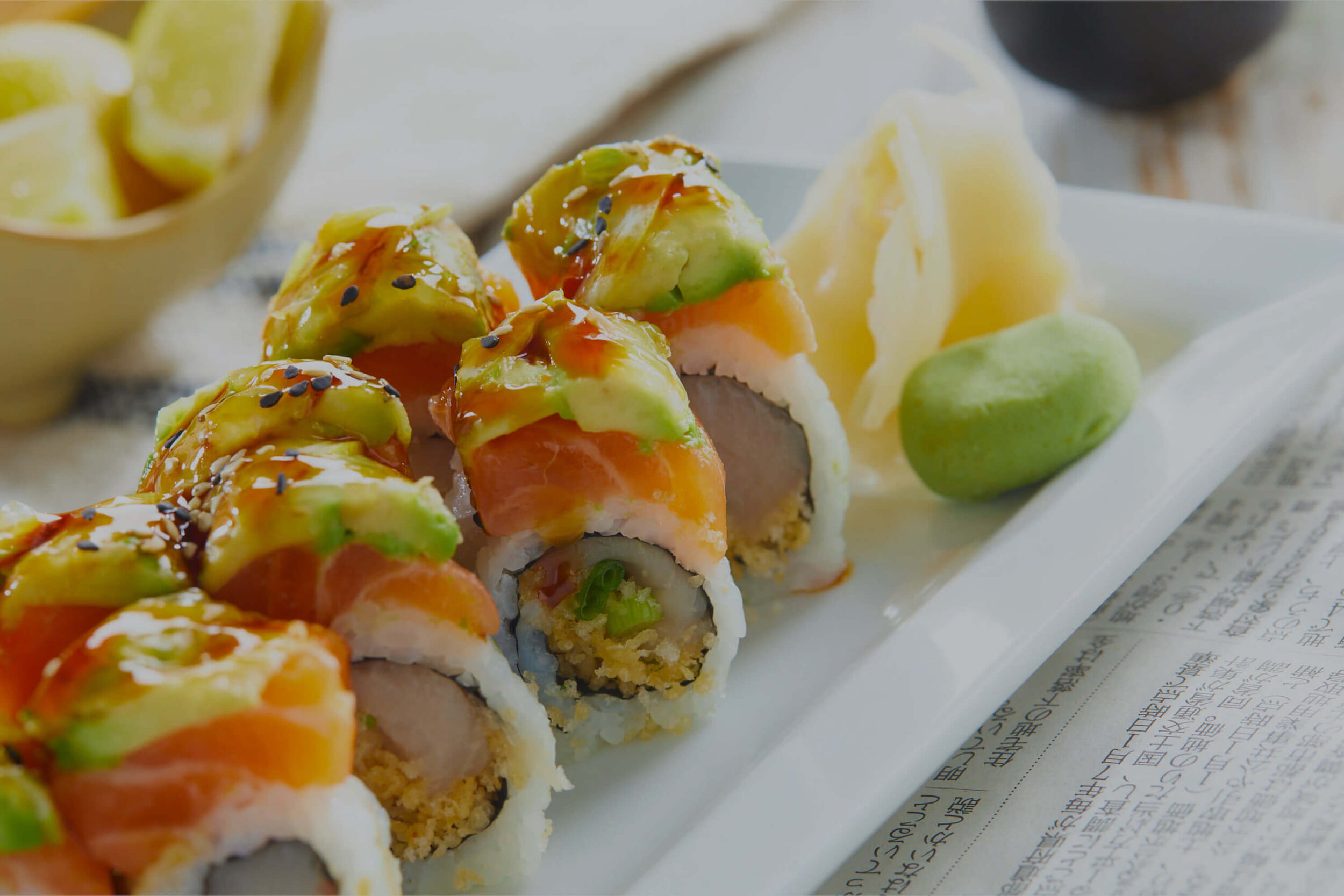 Experience the vibrant atmosphere of Shaka Sushi, where every bite and sip is complemented by live music.