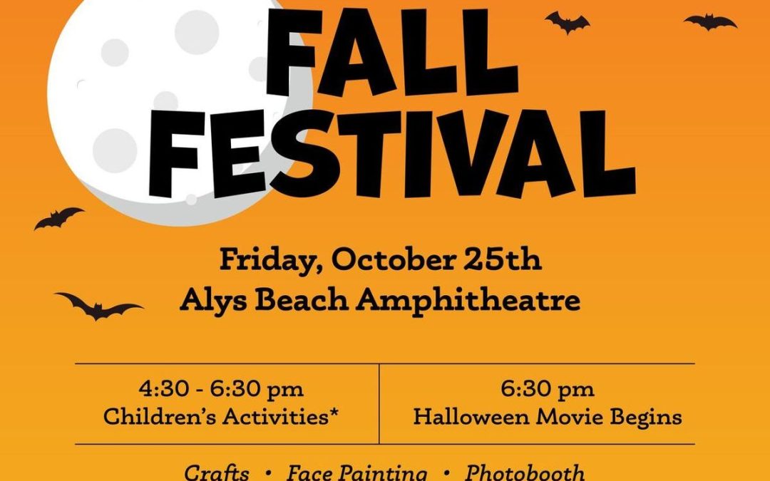 Alys Beach Fall Festival in 30A: Crafts, Treats, and Movie Night!