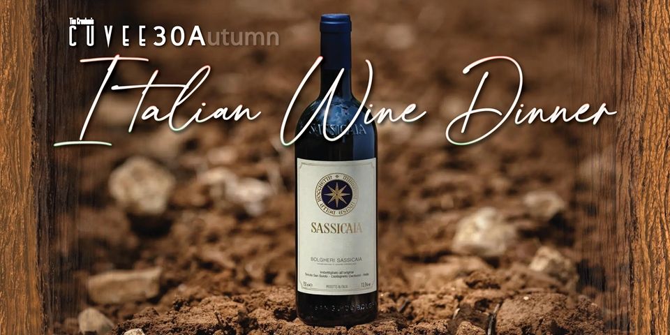 Don’t Miss the 30Autumn Italian Wine Dinner at Cuvee 30A!