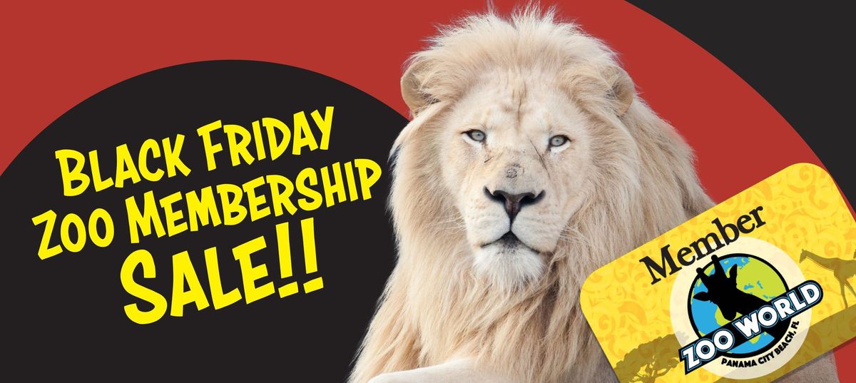 Support Conservation and Save: Join the Black Friday Zoo Membership Sale