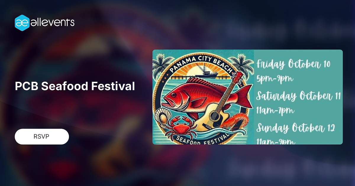 The much-anticipated First Annual PCB Seafood Festival at Capt. Anderson's Marina promises seafood delights and memorable experiences.
